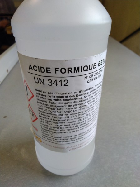 Acide Formique 75% 1L - Détartrant Puissant Multi-Usage Avec Sécurité Enfant